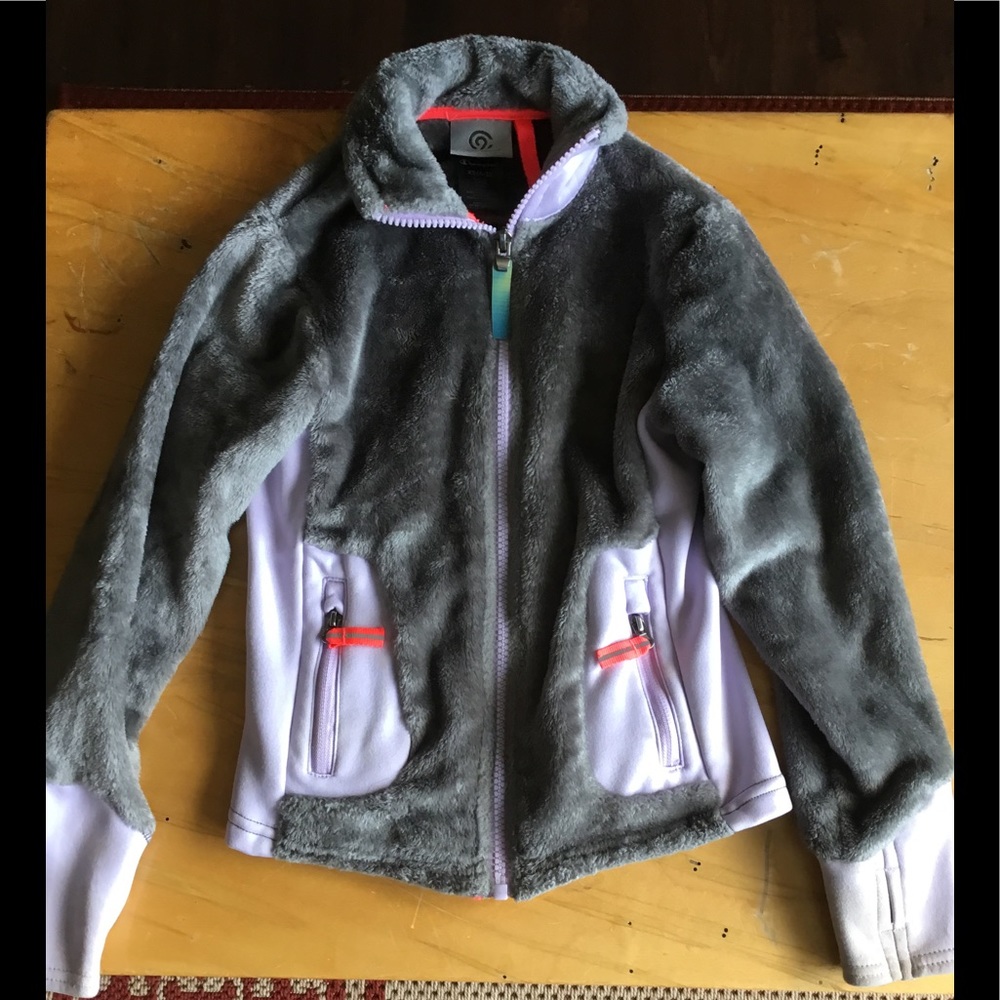 Champion XS size 4/5 girls fleece zip up.